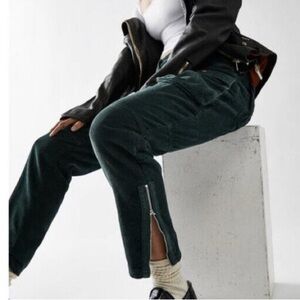 NWT Free People The Londons Calling Tapered Leg Corduroy Pants Sz 26 Z401